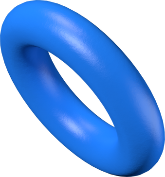 Blue torus 3D